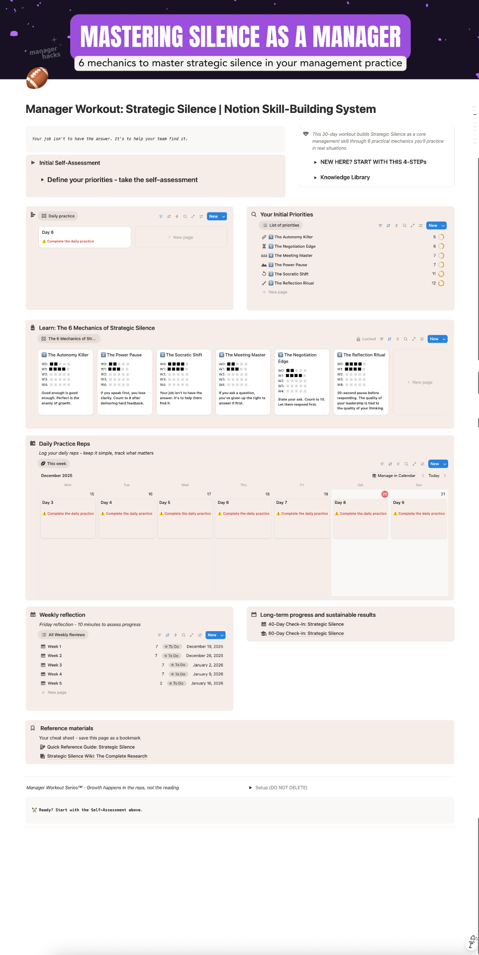ManagerHacks.io - Practical tools for first-time managers
